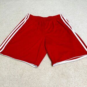 Adidas - Boys Tri Stripe Climate Cool Shorts - Size Youth Small